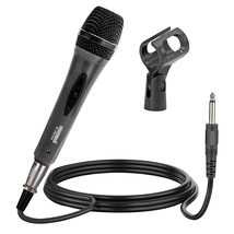 5Core 3 Pieces Microphone Dynamic Microfono XLR Audio Cardioid Mic Vocal Karaoke - £9.43 GBP