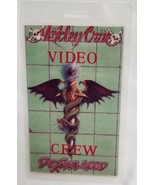 MOTLEY CRUE - VINTAGE ORIGINAL CONCERT TOUR LAMINATE BACKSTAGE PASS **LA... - $20.00
