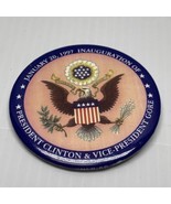 Bill Clinton Al Gore 53rd Presidential Inauguration Button Pin Politics ... - $145.46 MXN