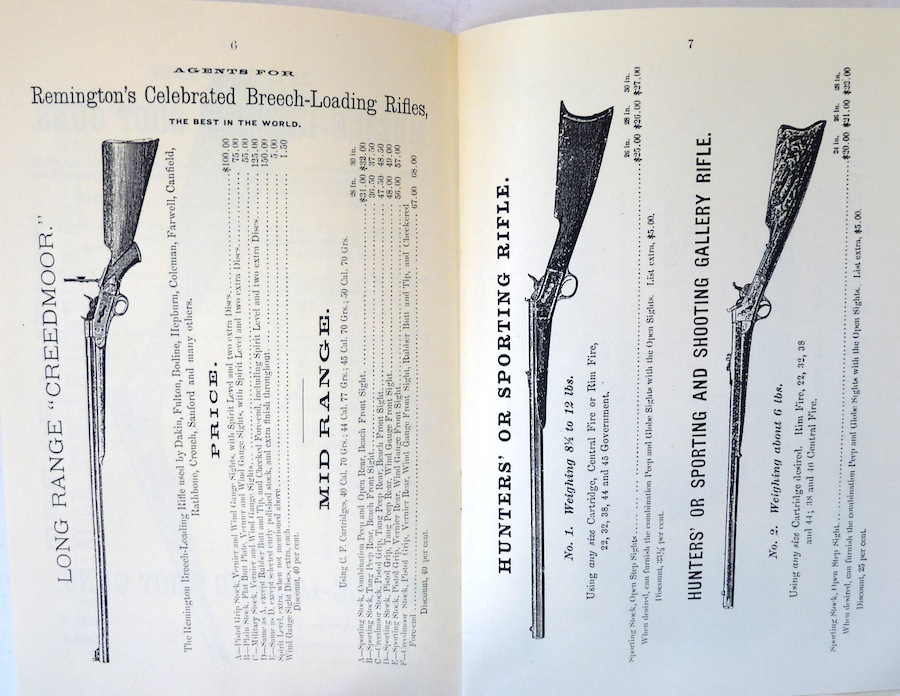 Henry Sears Co Chicago 1879 catalog reprint firearms ammunition rifle pistols  Item image 5