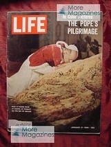 Life January 17 1964 Jan 1/17/64 Pope Paul Pilgrimage 1964 World&#39;s Fair Preview - £6.02 GBP
