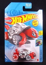 Hot Wheels Street Beasts Turtoshell 5/5 red &amp; silver 2021 NEW - £3.14 GBP