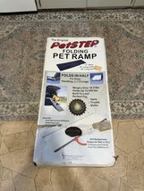 NEW DEADSTOCK Original PetStep Folding Pet Ramp - Graphite / 70” Unfolded - $98.99