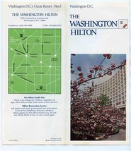 The Washington Hilton Hotel Brochure 1979 Washington DC Great Resort Hotel  - £21.67 GBP