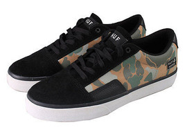 HUF SOUTHERN X EXPEDITION JOEY PEPPER CAMO SNEAKERS 9.5 US NEW IN BOX - $56.63