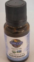 Garden of Life Essential Oil, Peppermint 0.5 fl oz (15 mL), 100% USDA Organic...