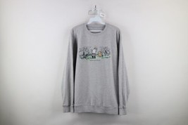 Vintage 90s Disney Womens 2XL Winnie the Pooh Silly Old Bear Sweatshirt Gray - $54.40