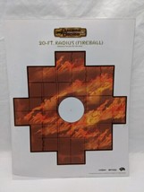 Dungeons And Dragons 2003 Players Reward 20-Ft Radius Fireball Accessory - £25.16 GBP