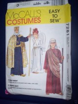 Craft Holiday Sewing Pattern 1994 McCall O Holy Night Christmas Holiday Costumes - $9.49