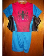Spiderman Baby Clothes 2T Toddler Amazing Spider Man Web Pajama Set PJ S... - $19.47 CAD