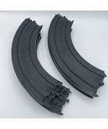 Tyco Slot Car Race Track, Set of 12 pieces, HO 9&quot; Radius Curve Lot part ... - $13.98