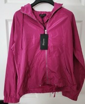 New With Tags Shinestar Barbie Hot Pink Zip Up Windbreaker Size Small - £31.98 GBP