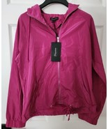 New With Tags Shinestar Barbie Hot Pink Zip Up Windbreaker Size Small - £31.60 GBP