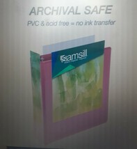 4 Samsill Earth’s Choice Durable 3 Ring Binders, Fashion Clear View 2 inch New - £7.08 GBP