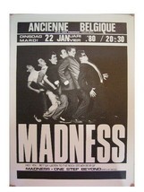 Madness Poster One Step Beyond Berlin Ancienne Belgique - £107.73 GBP