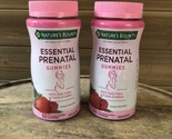 (2) Nature&#39;s Bounty Optimal Solutions Essential Prenatal Gummies 50Ct Ex... - $18.69