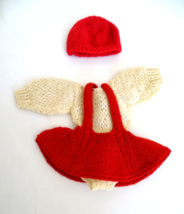 Vintage 1950&#39;s Mary Hoyer Clothes Knit 3 Piece Skating Outfit for 14&quot; Doll - $28.99