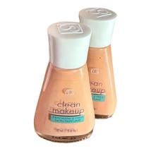 2X CoverGirl Clean MakeUp Foundation FRAGRANCE FREE Original formula War... - £13.37 GBP