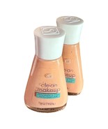 2X CoverGirl Clean MakeUp Foundation FRAGRANCE FREE Original formula War... - $16.62