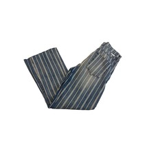 Boyish Stanley They Made Me a Criminal Crop Flare Jeans Denim Striped Si... - $62.89