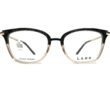 L.A.M.B Eyeglasses Frames LA058 BLK Black Clear Pink Cat Eye Full Rim 53... - $83.93