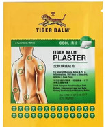3 X TIGER BALM MEDICATED COOL PLASTER- PAIN RELIEF - (10cm x 14cm) - $624.31 MXN