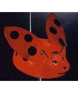 RED LADYBUG SOLAR LIGHT - BATTERY LIGHT - RARE - £79.13 GBP