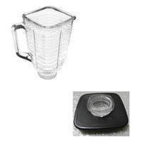 NEW 1pcs For Replacement Part Oster glass square jar+jar cap blender bla... - $22.53