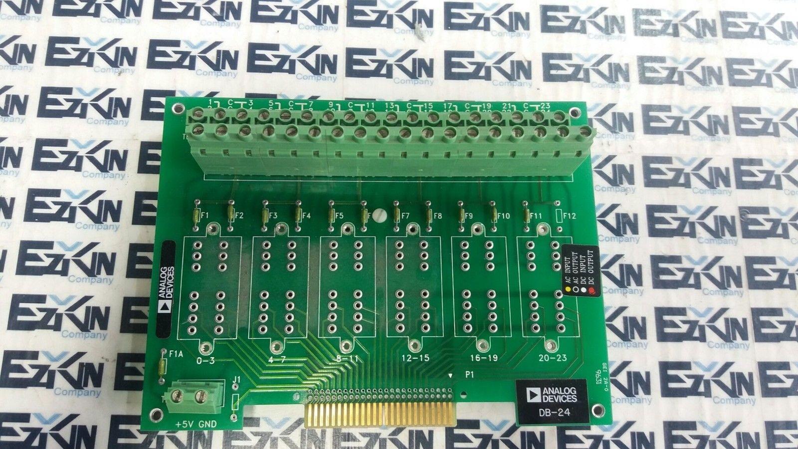 Analog Devices DB-24 I/O Circuit Board 24-Channel  - $45.70