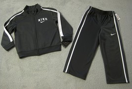 Boys 6   Nike   Anthracite Gray Sports Pants &amp; Jacket Track Suit / Jogging Set - £39.22 GBP