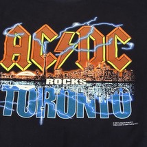 Vintage 2003 AC/DC Rocks Toronto Band T-shirt Sz XL Hard Classic Tee Lig... - $37.94