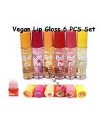 Beauty Treats Roll On Vegan Moisture Lip Gloss 6 PCS Set &quot;Free Shipping&quot; - $13.69 CAD