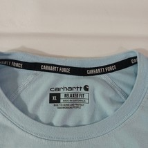 Carhartt Force T-Shirt Blue Short Sleeve Relaxed Pocket 104616 H51 Men's Size XL image 3