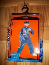 Fashion Holiday 10-12 Large Race Car Pit Crew Mechanic Child Halloween Costume - £10.49 GBP