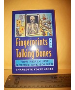 Education Gift Forensic Science Book Fingerprints Talking Bones Real-Lif... - $89.72 MXN