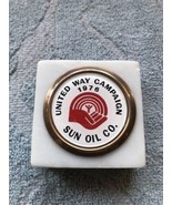 Sun Oil Co-United Way Campaign-1976-small Paperweight - $20.00