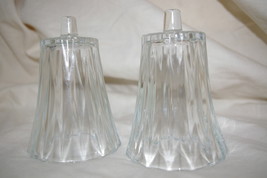 Home Interiors &amp; Gifts Kimberly Peg Votive Crystal Cups Pair Sconce Homco - £10.20 GBP