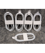 5 x Genuine Apple OEM A2795 Braided Type-C to Type-C Charging Cable USB-... - $24.99