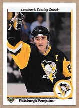 1990-91 Upper Deck #59 Lemieux&#39;s Scoring Streak Pittsburgh Penguins - $2.22