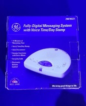 GE Fully-Digital Messaging System With Voice Time/Day Stamp 29878GE1 NEW - £14.34 GBP