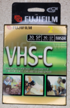 2 Pack Fujifilm (TC-30) VHS-C Tape - $9.89