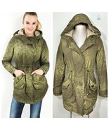 Desigual Parker Style Jacket Coat Parka in Olive Green Size XS Extra Small - $95.74 CAD