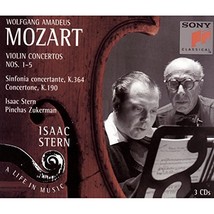 Mozart: Violin Concertos No. 1 - 5, Sinfonia Concertante, Concertone [Audio CD]  - £5.41 GBP
