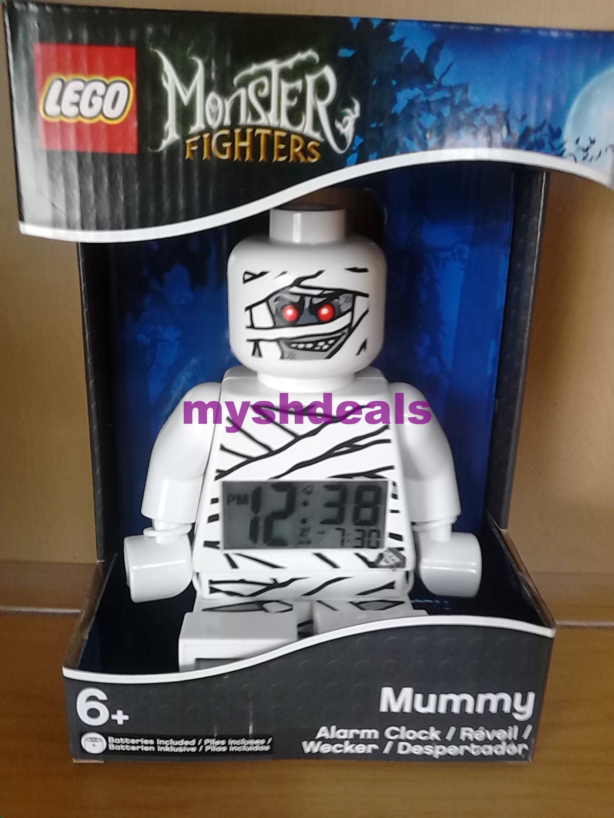 LEGO Monster Fighters Mummy Minifigure  Alarm Clock  - $99.95