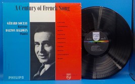 Gerard Souzay w/ Dalton Baldwin - Piano LP A Century Of French Song BX2 - $7.91