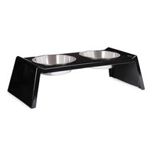 Zack &amp; Zoey Retro Raised Melamine Pet Diners  Stylish Diners for Dogs a... - £18.50 GBP