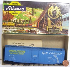 Athearn HO Scale Model Train Car 5277 EELX Evans Equipment 50&#39; Plug Door   ZGS - $12.98