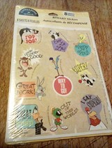 Vtg 1997 LOONEY TUNES Warner Bros. Reward Stickers Hallmark NOS 8 Sheets - £9.25 GBP