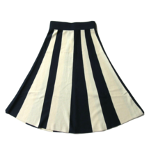 NWT J.Crew A-line Midi in Linen Navy Striped Sweater Skirt XXS - £33.11 GBP