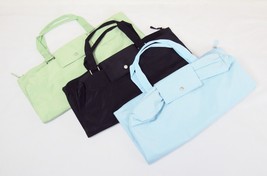 Fold-over Shopping Tote, Beach Tote, Art  Polyester Microfiber ~ Choice Colors - £7.82 GBP